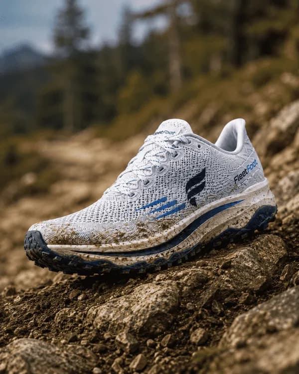 FleetFoot ad for Trail runners